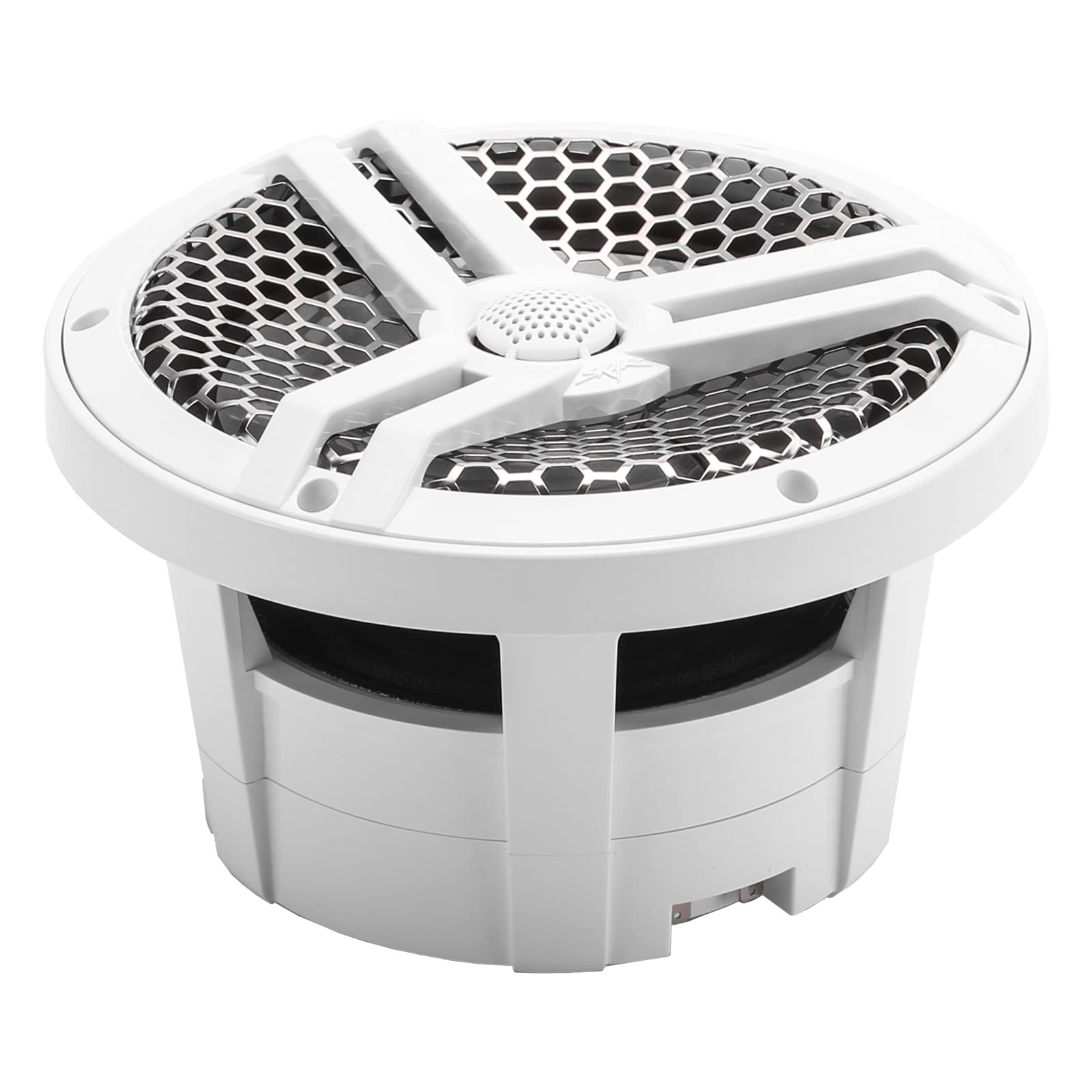 Skar Audio SK65MB-TWR 6.5" 2-Way Marine Full Range 320 Watt Coaxial Tower Speakers, Pair (Black)
