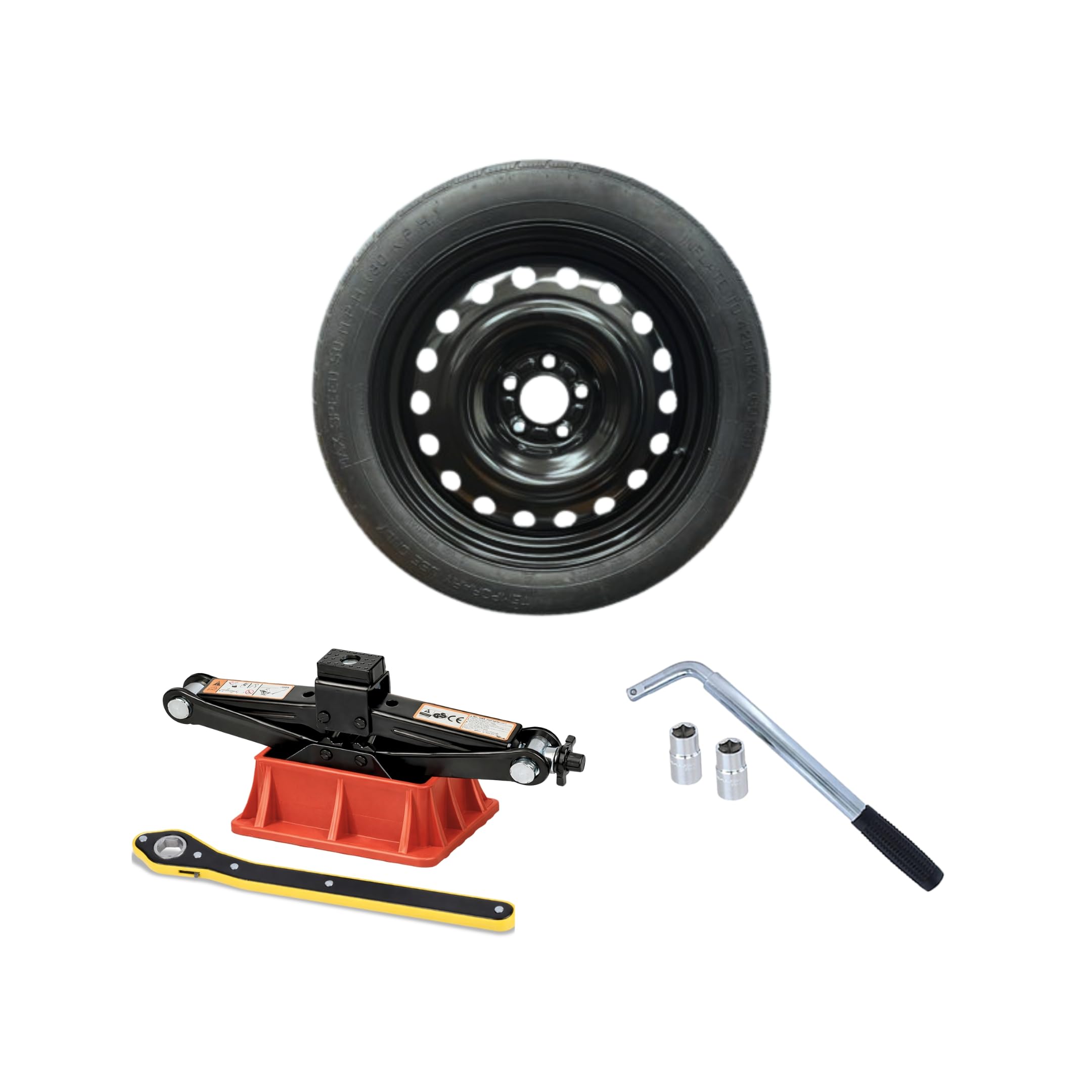 Spare Tire Kit Options For All 2020-2026 Honda CRV And CRV Hybrid Models - Include Tire Changing Kit