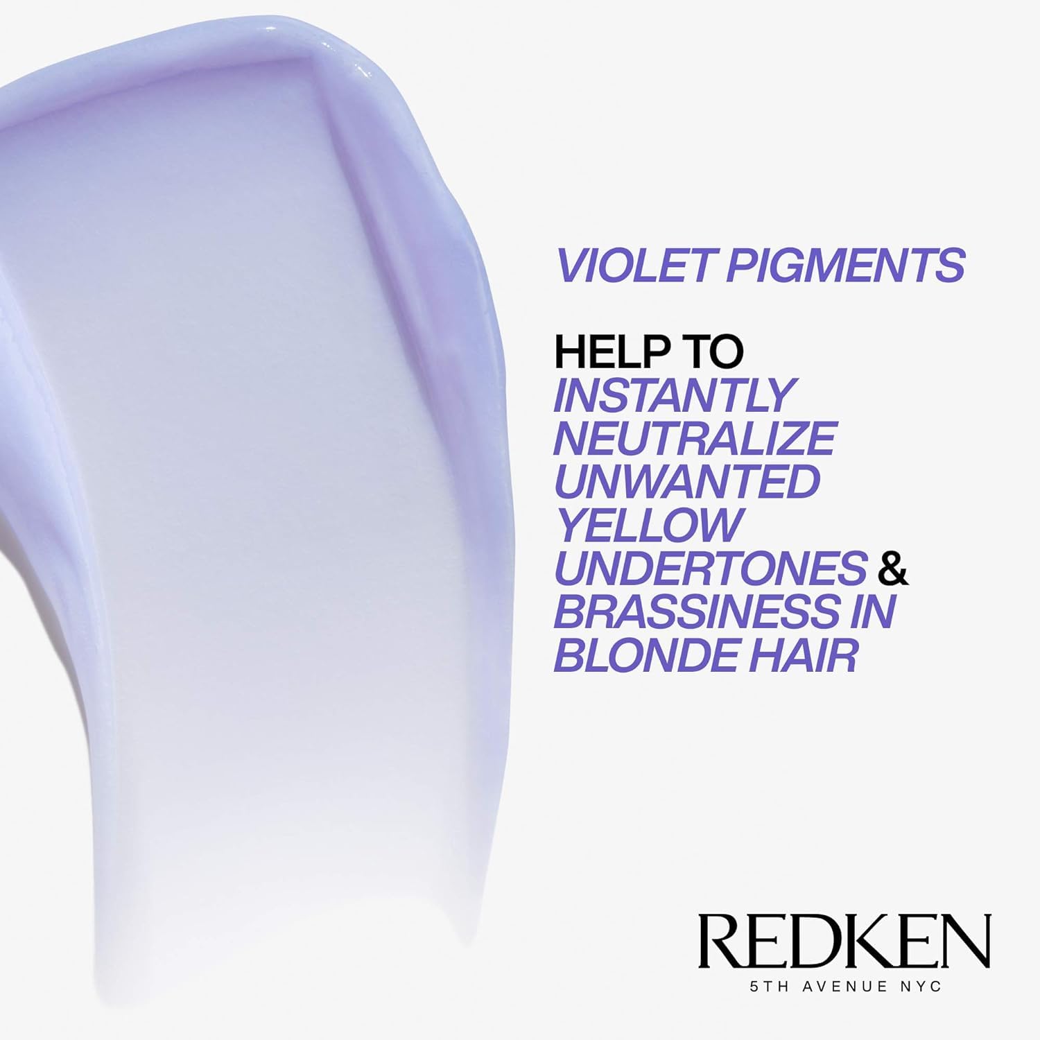 Redken Blondage Color Depositing Purple Conditioner For Blonde Hair - Tones & Moisturizes Brassy Hair