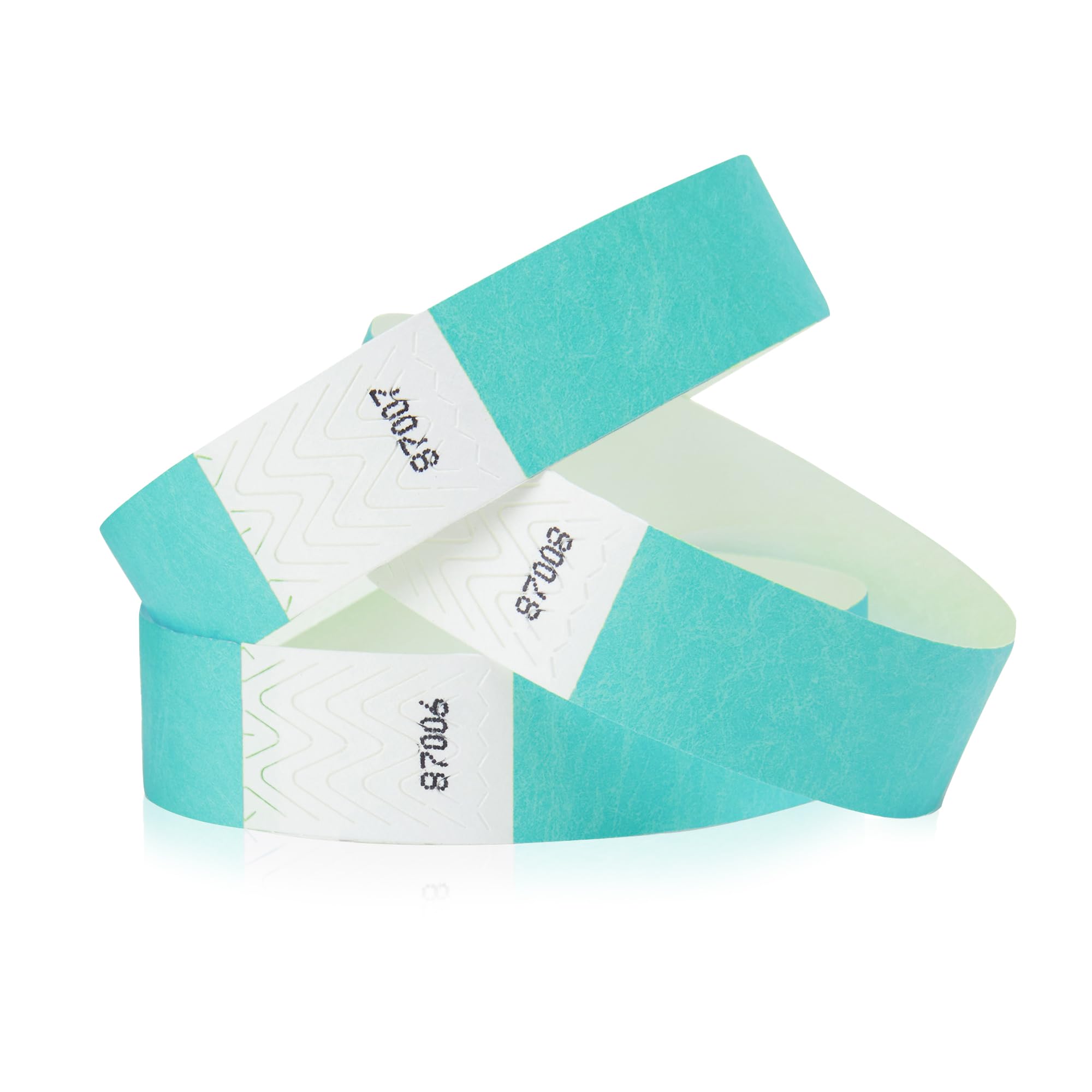 1,000 WristCo 10 Color Variety Pack Tyvek Wristbands for Events - Comfortable Tear Resistant Paper Bracelets ID Wrist Bands for Concerts Festivals Admission Party Identification