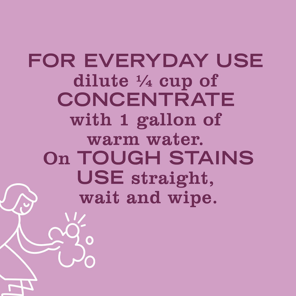 MRS. MEYER'S CLEAN DAY Multi-Surface Cleaner Concentrate, Use to Clean Floors, Tile, Counters, Lavender, 32 fl. oz