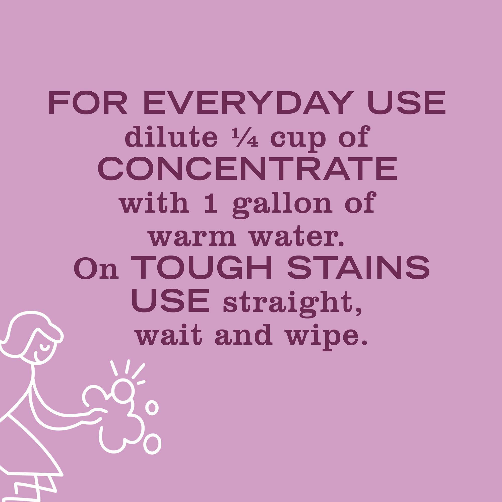 MRS. MEYER'S CLEAN DAY Multi-Surface Cleaner Concentrate, Use to Clean Floors, Tile, Counters, Lavender, 32 fl. oz