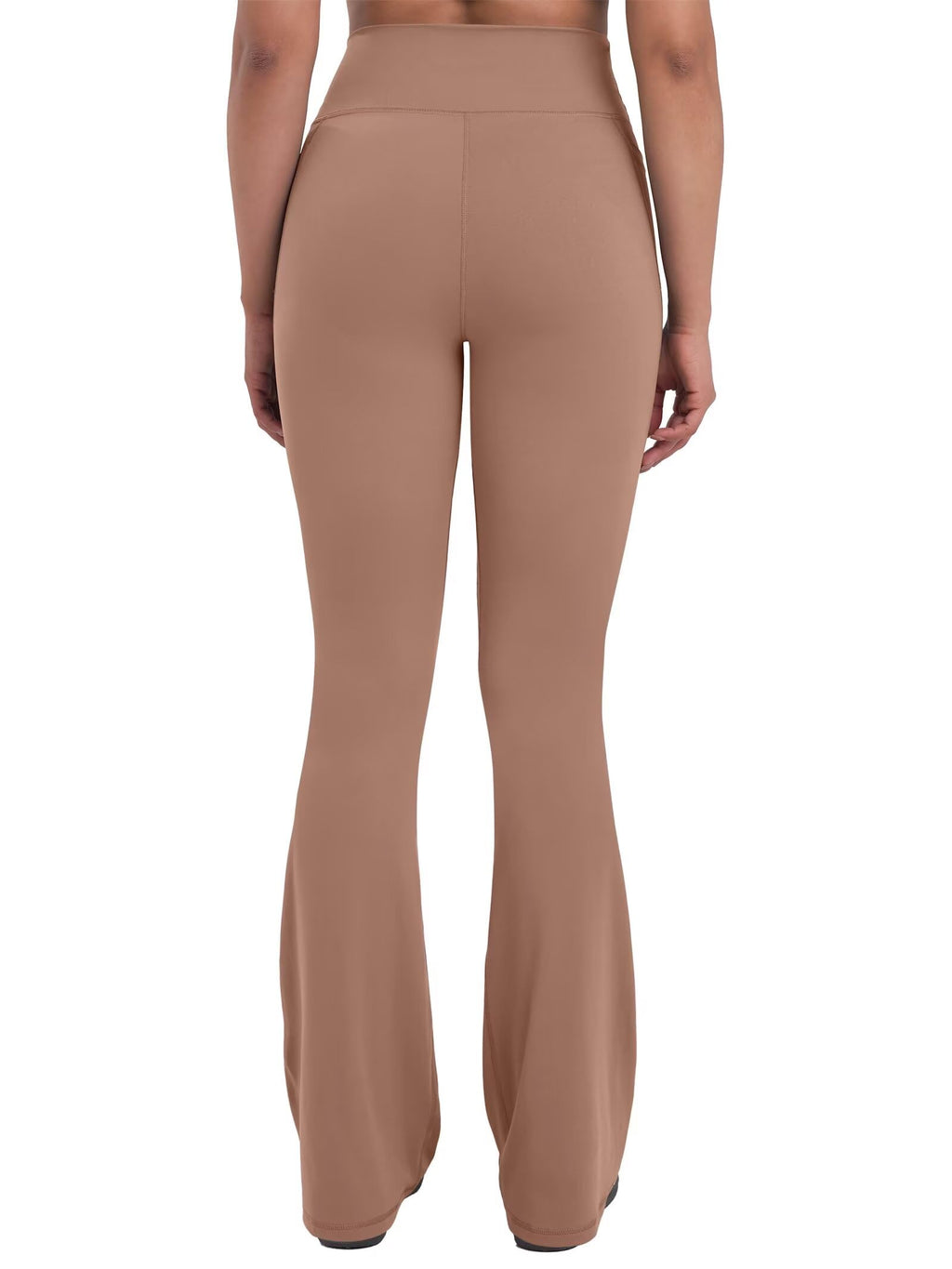 Sunzel Women Mini Flare Leggings with Pockets Breathable Bootcut Yoga Pants | Mini Flare, Buttery Soft, High Stretchy, High Waisted Tummy Control, Gym Clothes, Workout Casual Dance
