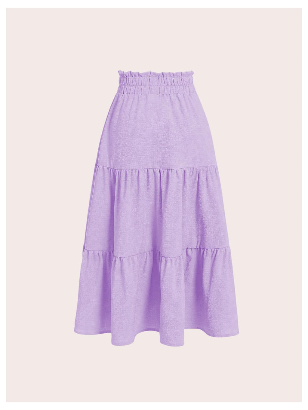 Floerns Girls Boho Floral Print High Waist Flare Hem Summer Long Skirt