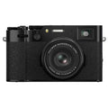 Fujifilm X100VI 40.2 MP Mirrorless Camera with Fixed 23mmF2 Lens (APS-C X-Trans CMOS 5 Sensor, X-Processor 5, Hybrid Viewfinder, LCD Tilt Touchscreen, Face Detection AF, 20 Film Simulations - Black