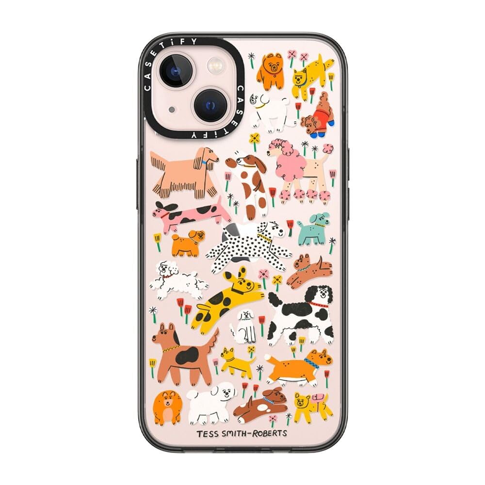 CASETiFY Compact Case for iPhone 13 [Lightweight / 4 ft. 2X Military Grade Drop Protection/Slim] - #1 Mom - Clear Black