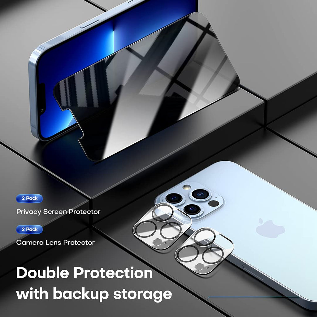 TOCOL [3 Pack] Compatible for Google Pixel 6 5G 6.4'' Tempered Glass Screen Protector & Glass Camera Lens Protector, Case Friendly, Anti-Scratch [Alignment Tool] [Fingerprint Unlock]