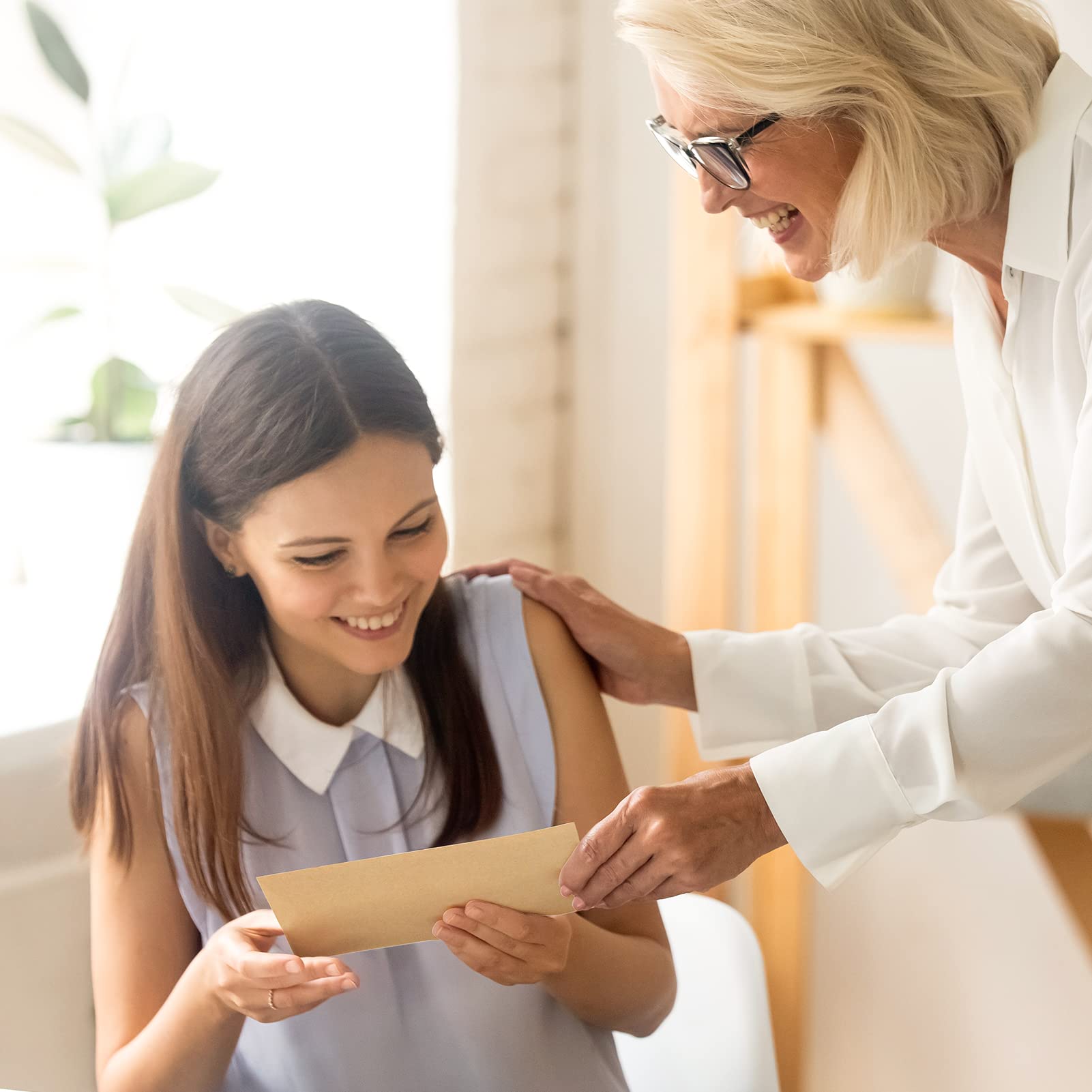 ACSTEP 500 Pack Coin and Small Parts Envelopes #1 Tip Envelope 2-1/4 X3-1/2 Mini Envelope with Gummed Flap for Home, Garden or Office Use(Black)