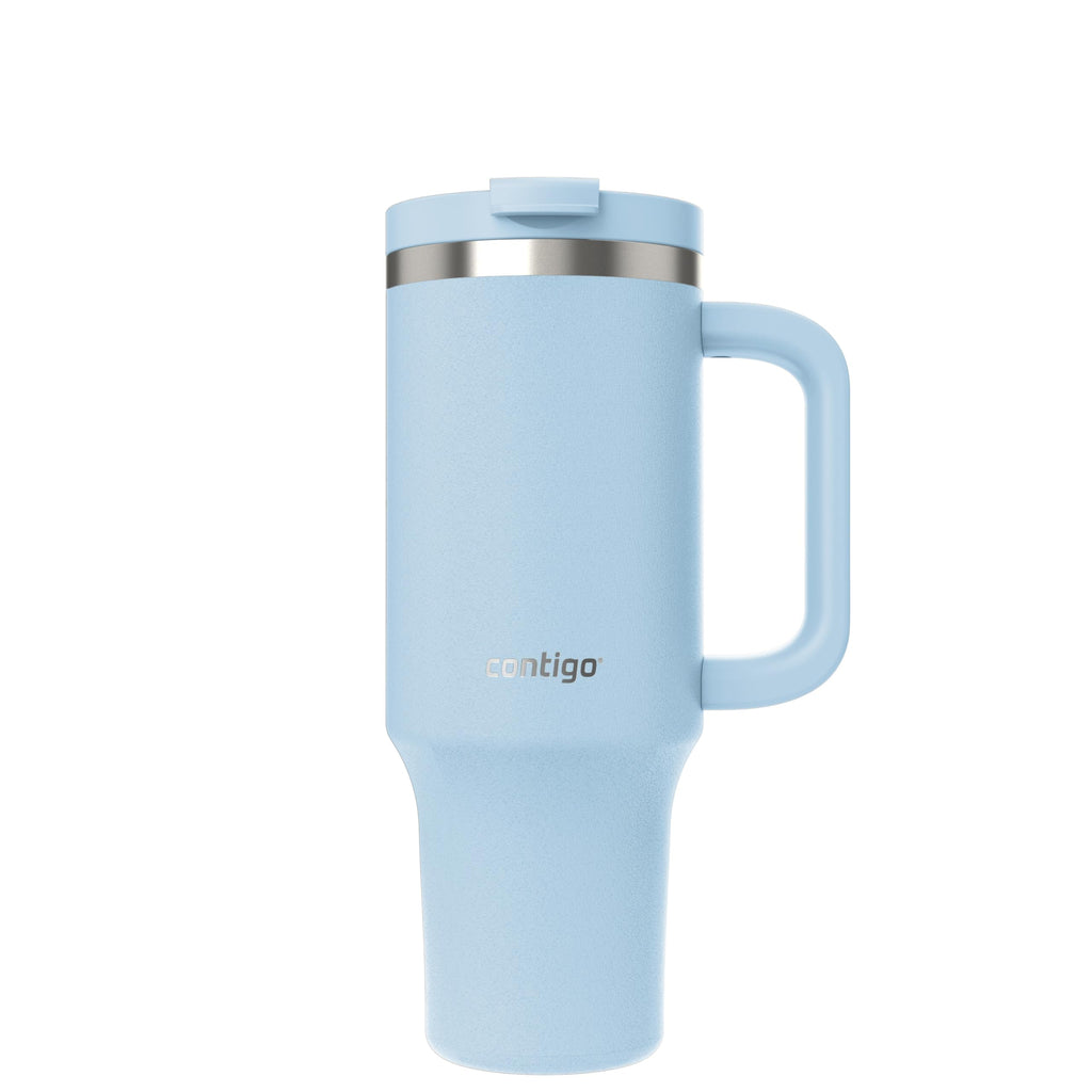 Contigo Streeterville 30oz Tumbler, Stainless Steel Vacuum Insulated, Leak-Proof, Cold for 29 Hours, Fits in cupholders, Licorice