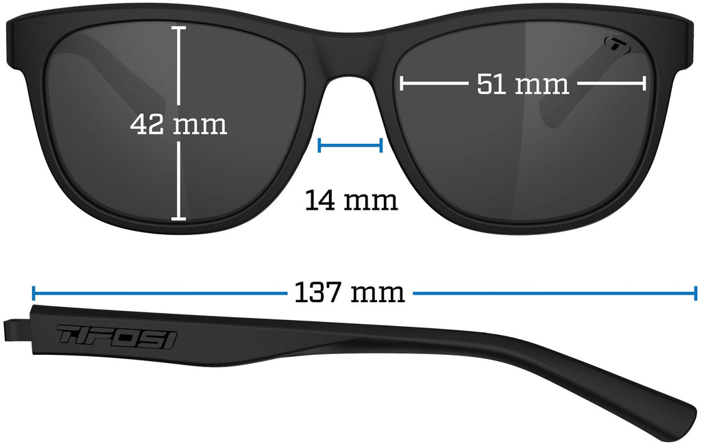 Tifosi Swank Sport Sunglasses - Tangle Free - Ideal For Cycling, Golf, Hiking, Pickleball, Running and Great Lifestyle Look