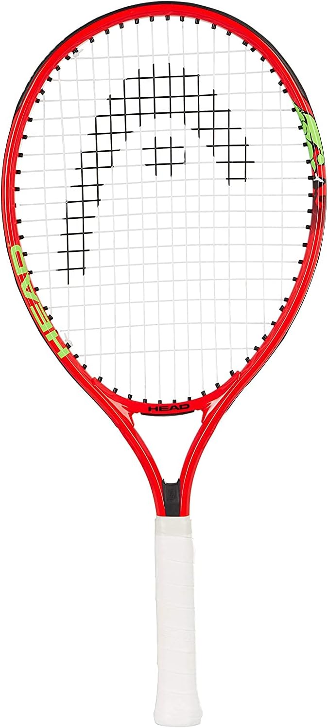 HEAD Speed 21 Junior Pre-Strung Tennis Racquet, Lightweight Youth Tennis Racket for Kids & Beginners, Durable Aluminum Frame, Age 4-6, 21 inch, Red