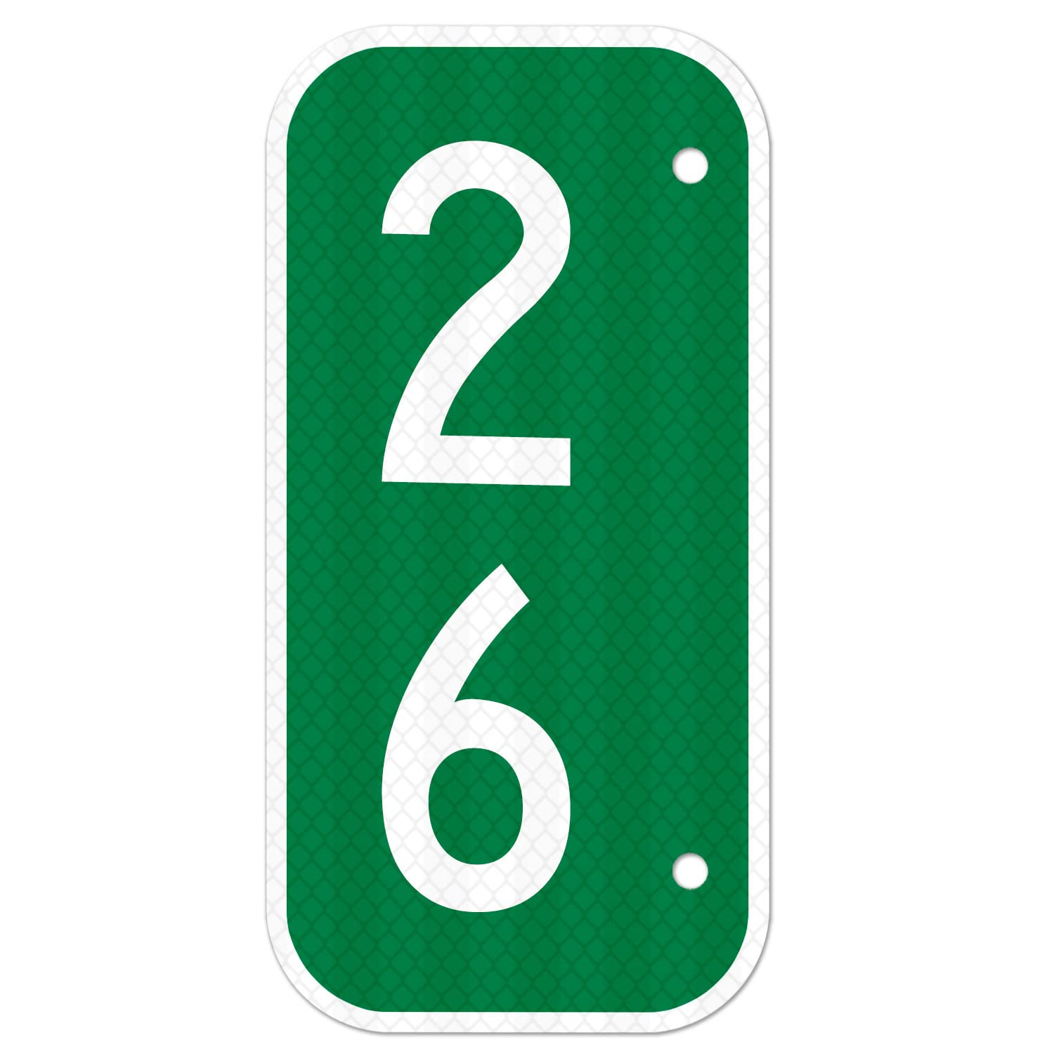 911 Address Number Sign, Custom Emergency Reflective Mailbox Sign, Visible Day & Night, Ideal for Driveway, Multi Unit Buildings and House, 6x12 Inches, 3M EGP Reflective .040 Aluminum, Fade Resistant,