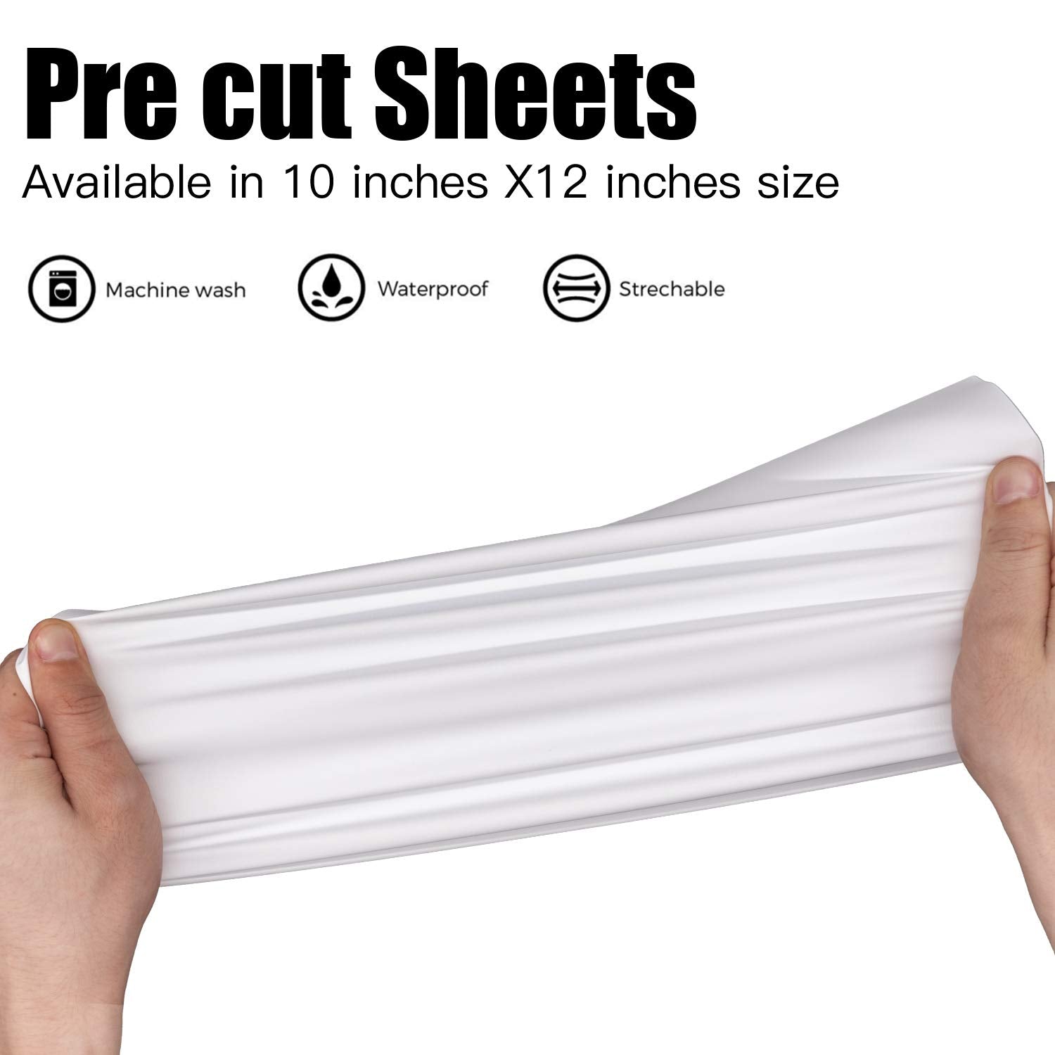 JANDJPACKAGING Baby Blue Heat Transfer Vinyl HTV - 10 Sheets Easy to Weed T-Shirt Iron on Vinyl Compatible with Cricut Cutting Machine & Silhouette Cameo, All Craft Cutters