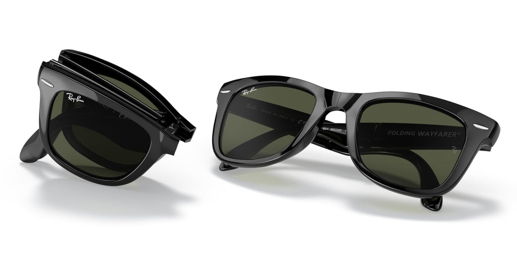 Ray-Ban RB4105 Folding Wayfarer Square Sunglasses