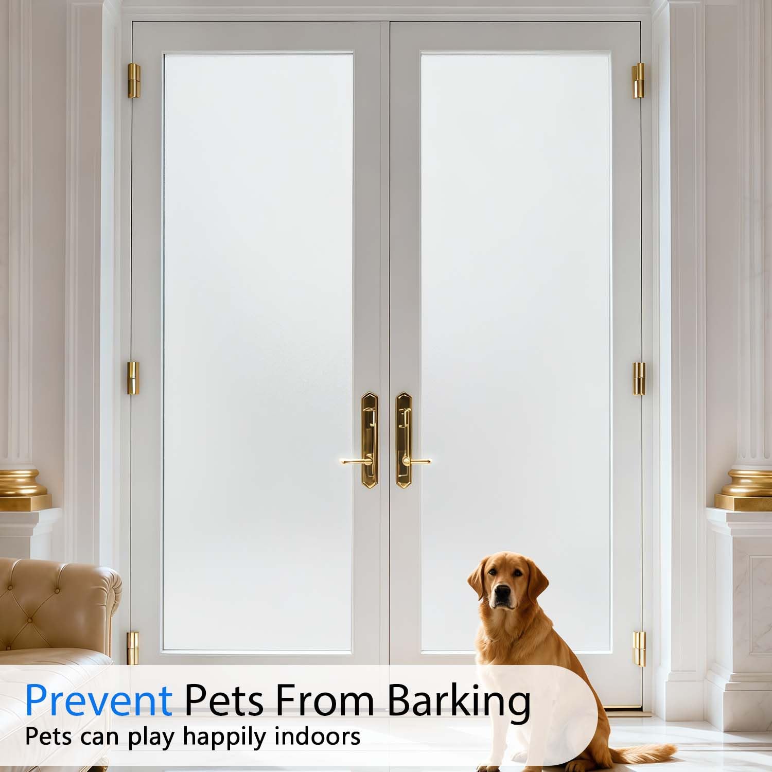 Window Privacy Blinds, Removable Glass Door Privacy Film, Suitable for Bathrooms, Offices, Static Cling Decorative Film, Reusable Window Stickers (Blinds, 17.5 x 78.7 inch)