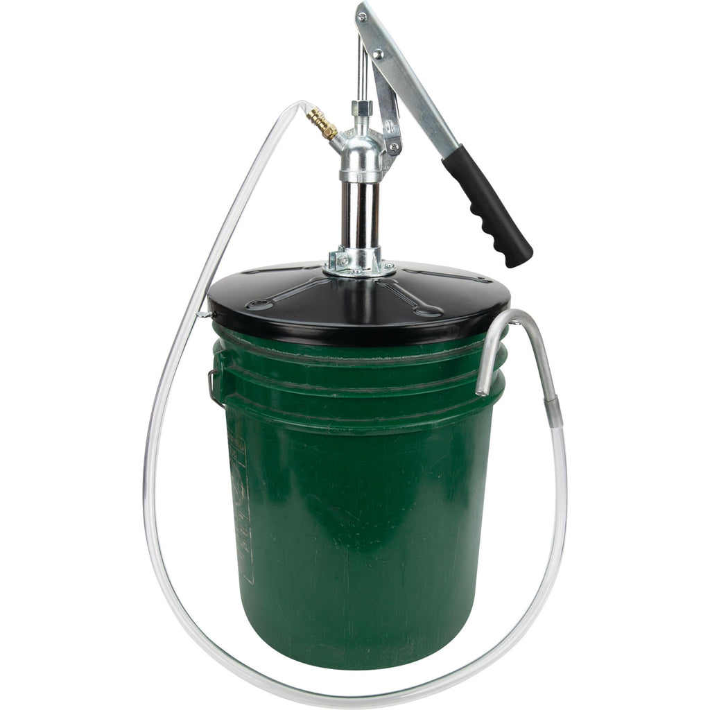 Performance Tool W54232 Lever-Action Bucket Pump for 5 Gallon Pails, Black