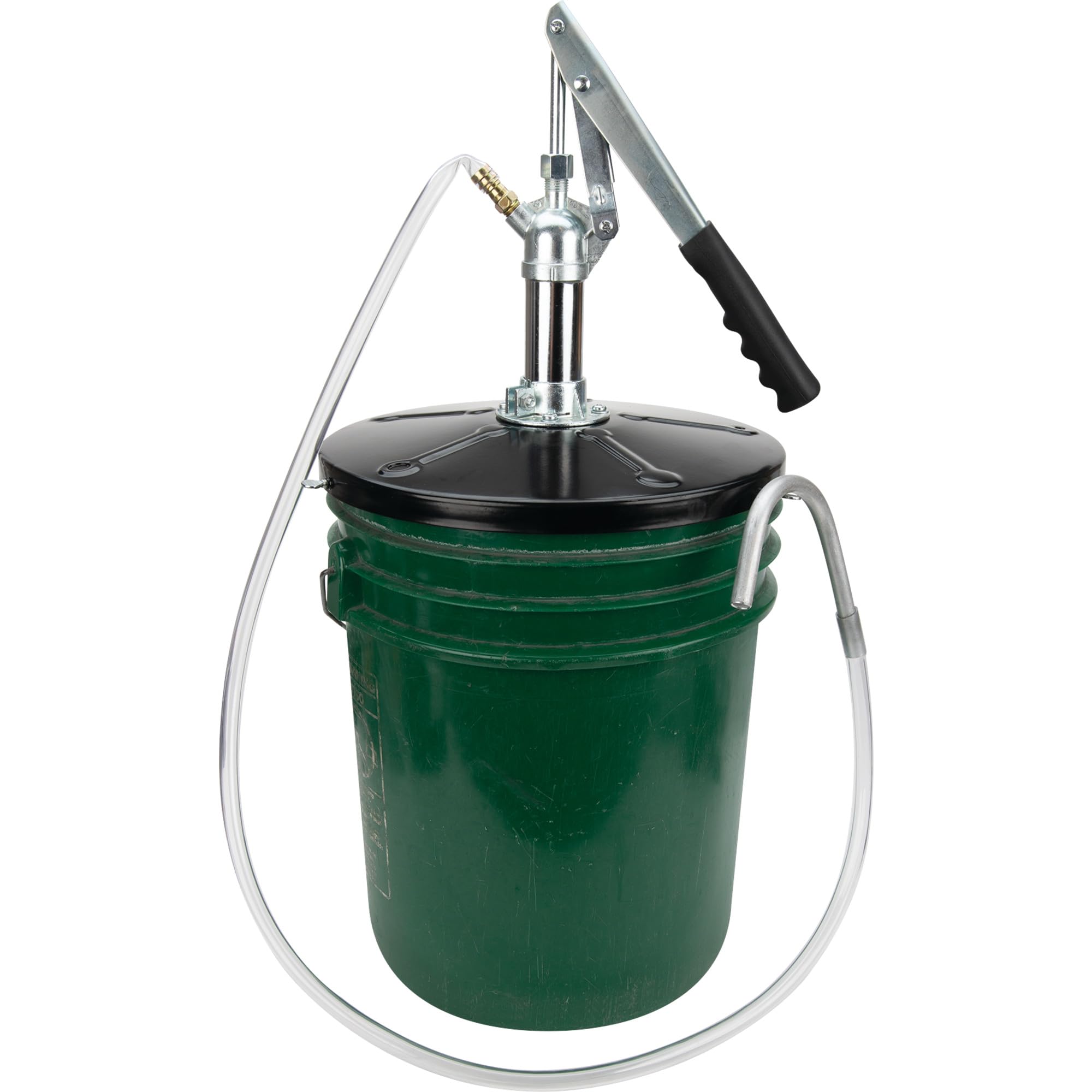Performance Tool W54232 Lever-Action Bucket Pump for 5 Gallon Pails, Black