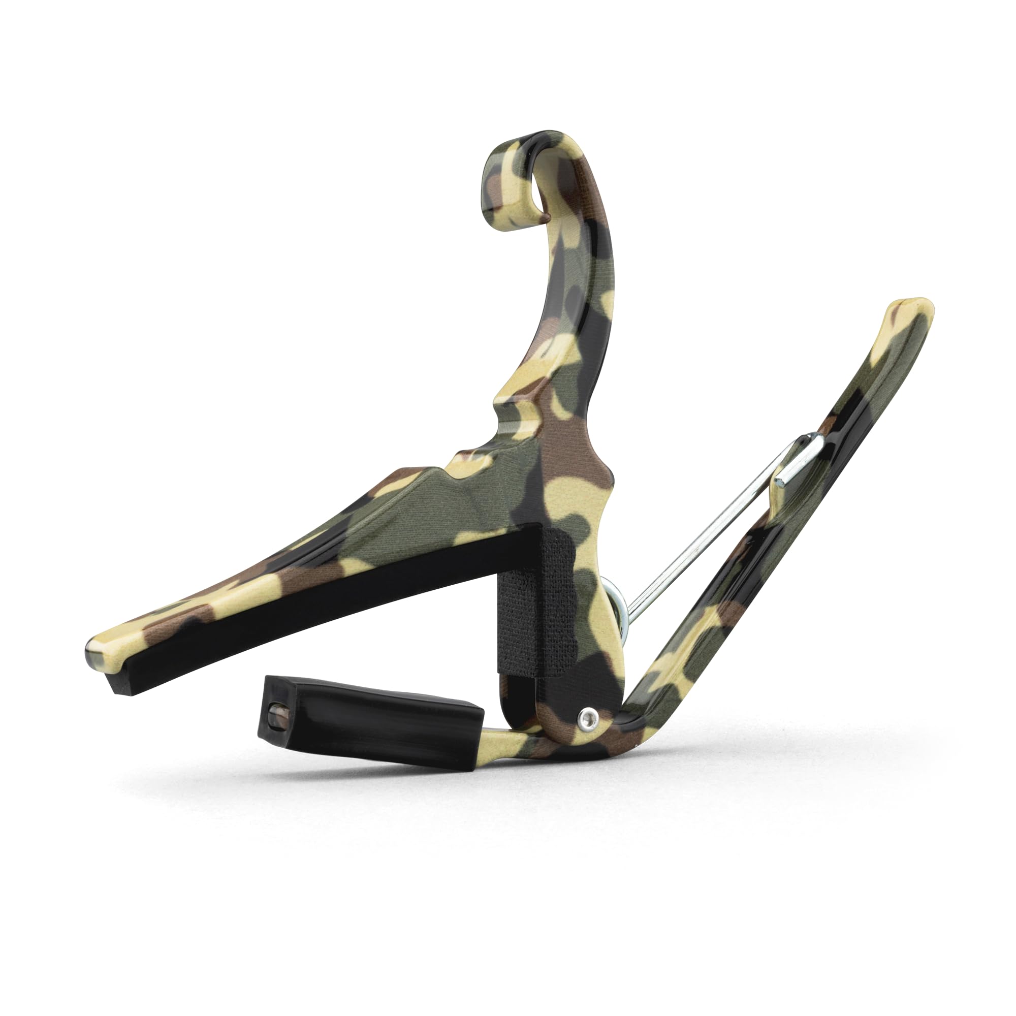 Kyser Musical Products Quick-Change Guitar Capo, KG6ABA, Abalone - For 6-String Acoustic Guitars, Made in USA, Quality, Strong, Lightweight, Quick & Easy Key Changes, Innovative, Perfect Fit
