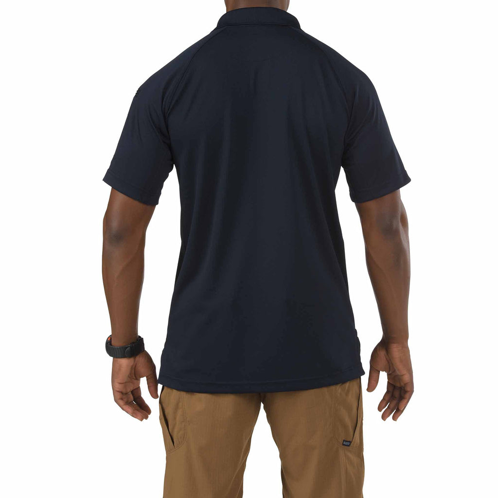 5.11 Tactical Men's Performance Short Sleeve Polo, 100% Polyester, Moisture Wicking, Style 71049