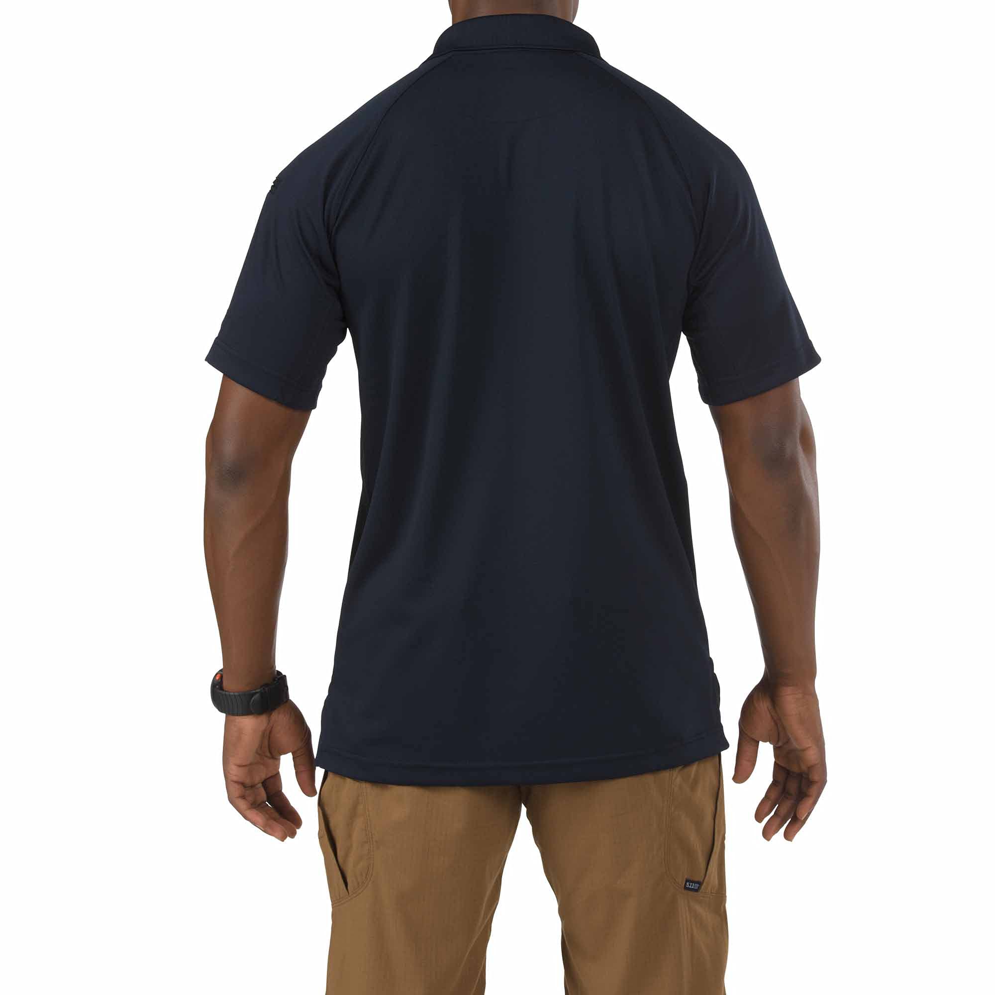 5.11 Tactical Men's Performance Short Sleeve Polo, 100% Polyester, Moisture Wicking, Style 71049