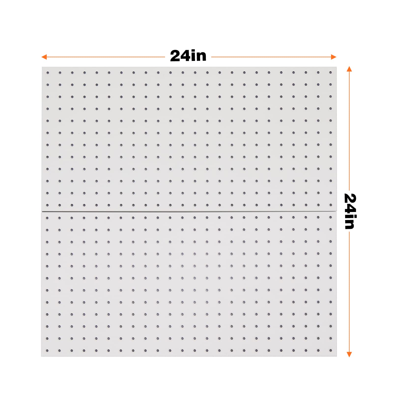 Ultrawall 2 Pcs Metal Pegboard Wall Panels, Peg Boards for Garage Tool Storage