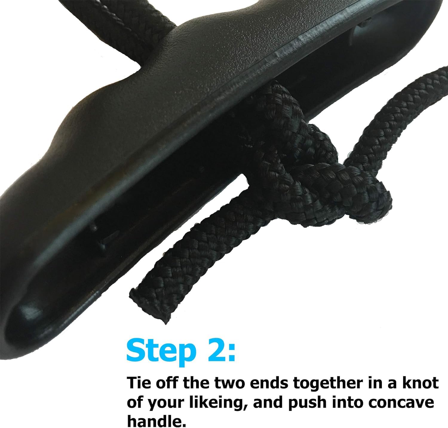 Occult Kayak Handles (2 Pack) - Ultra Heavy Duty Bungee - Replacement Installation Kit - Kayak and Boat Accessories