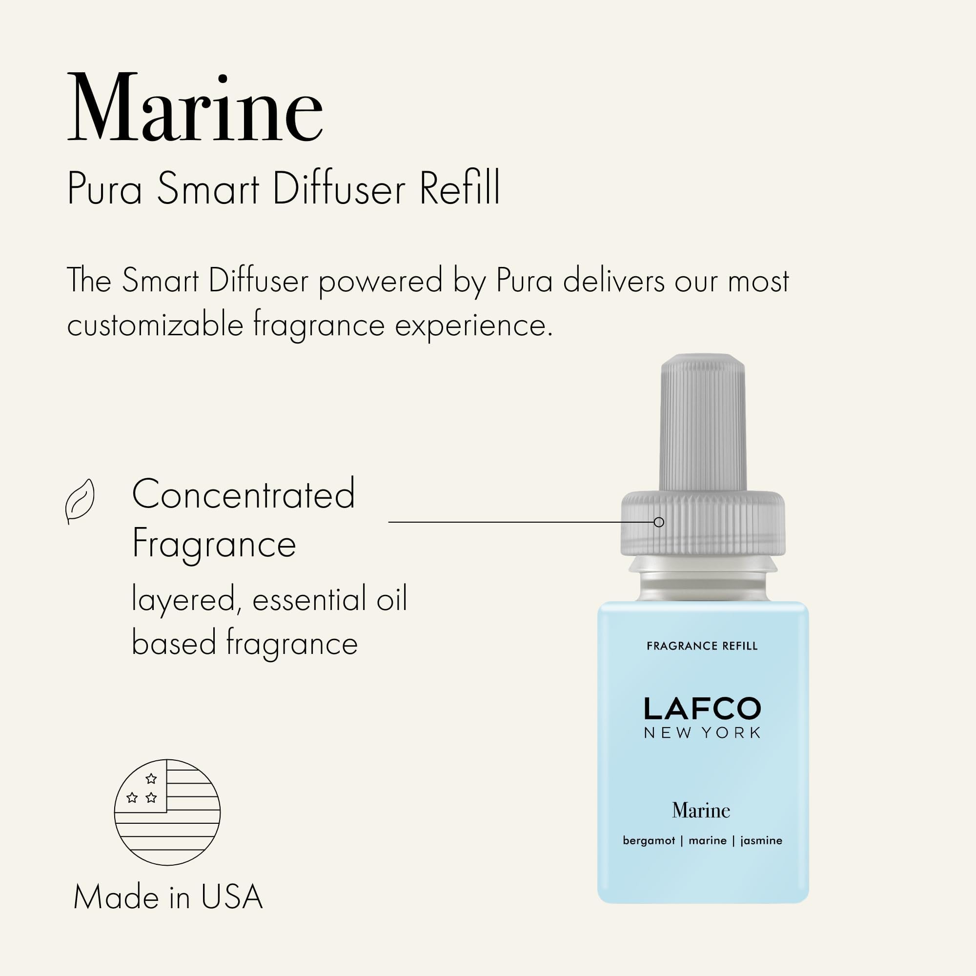 LAFCO New York Pura Smart Device Refill, Big Sky - Pack of 2 - Each Vial Delivers Up to 2 Weeks of Fragrance Life - Made in the USA