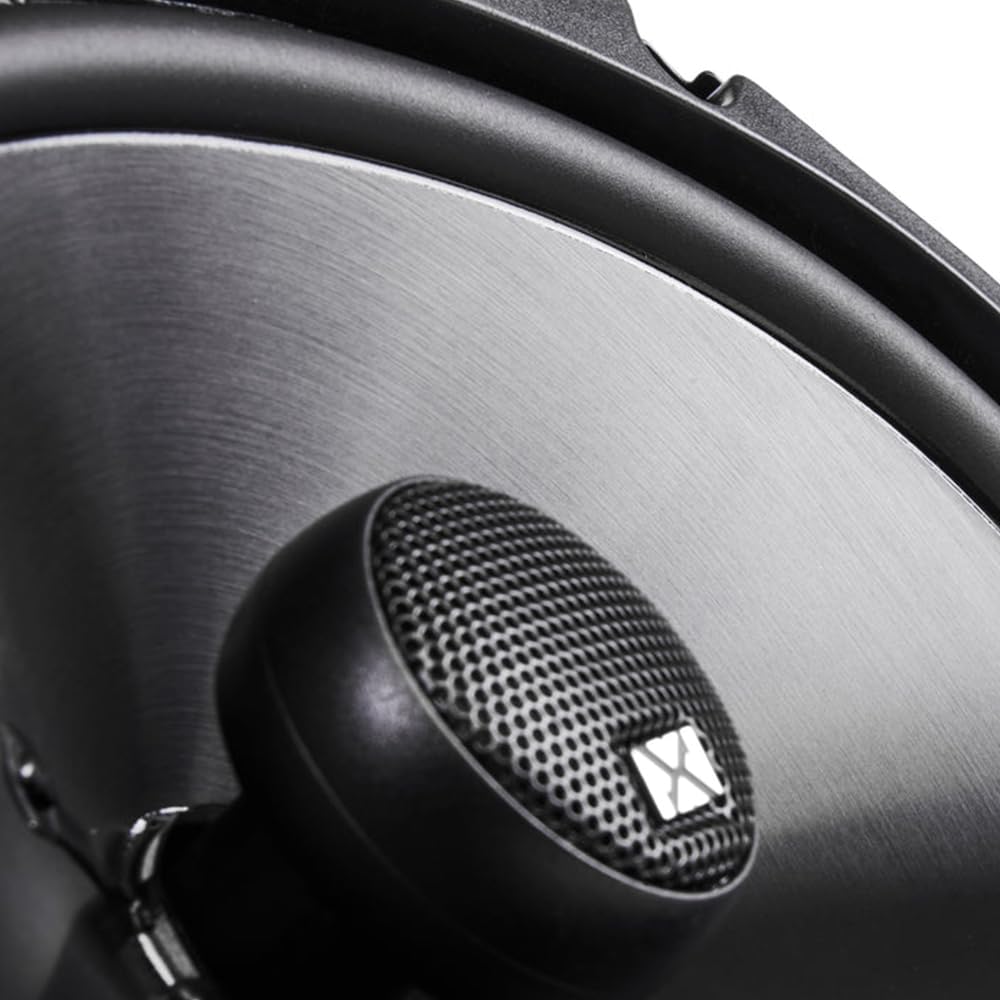 NVX NSP35 3.5" Car Speakers, 200W Max, 70W RMS, 2-Way Coaxial w/Silk Dome Tweeters & Built-in X-Overs, Easy to Install in Cars/Trucks/Doors (Pair)
