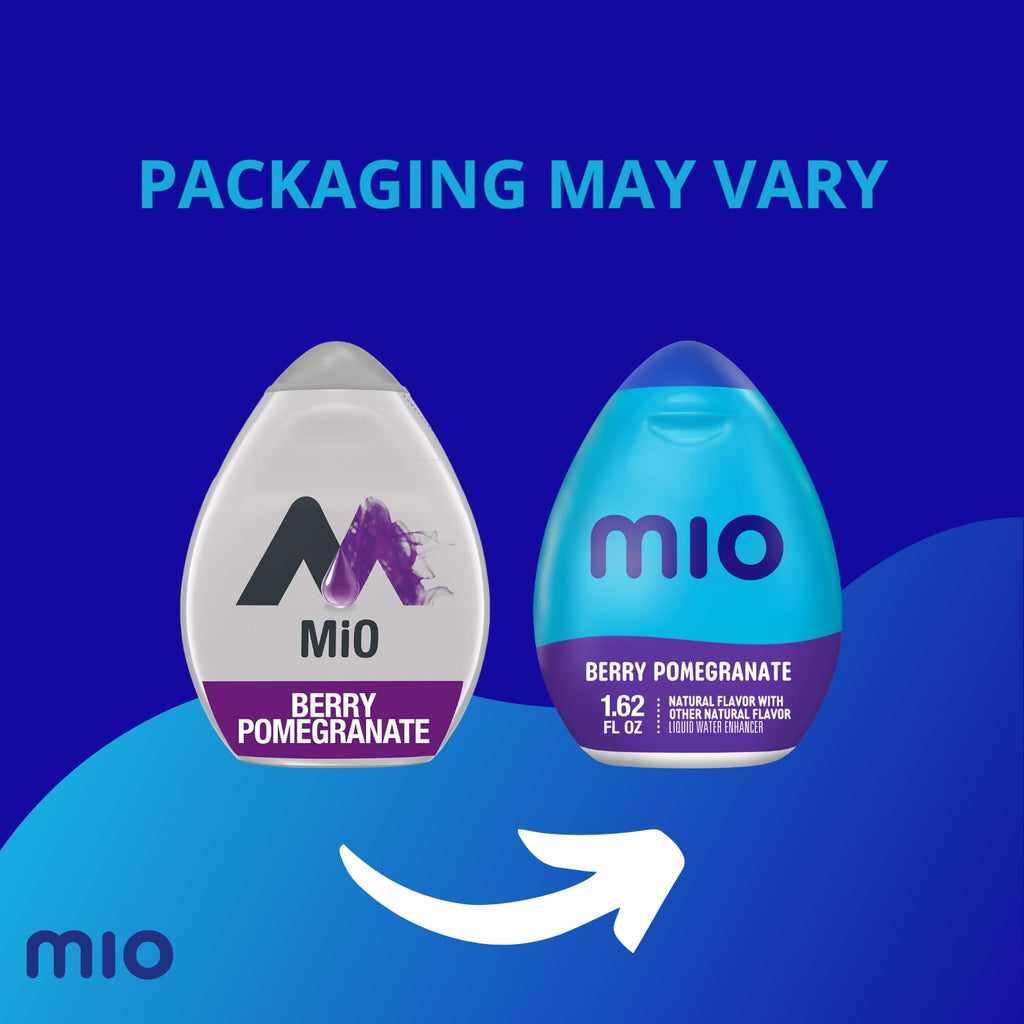 Mio Liquid Water Enhancer 1.62, 2 of Each: Lemon Lime, Berry Blast, Arctic Grape, Orange Tangerine, (8 ct.) | 2 of Each