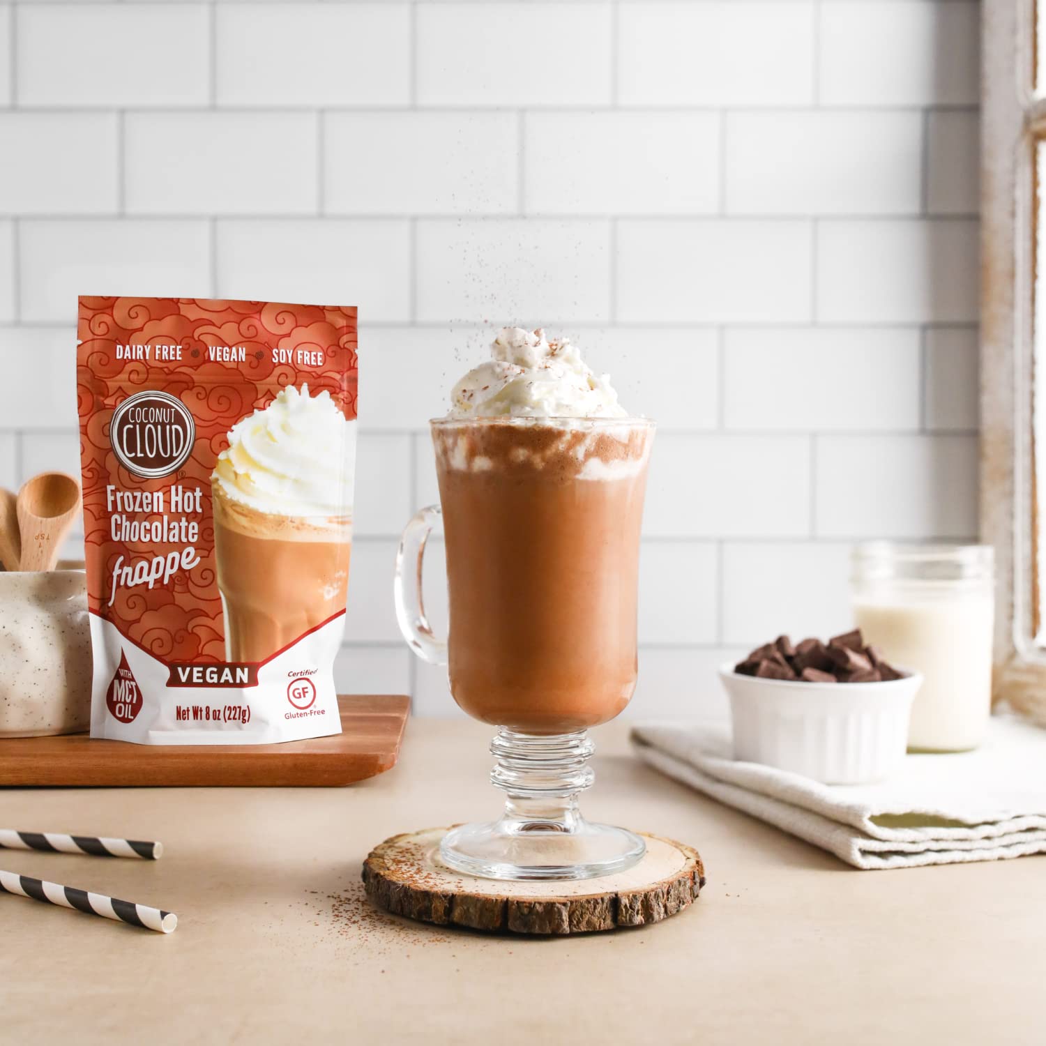 Coconut Cloud: Vegan, Natural, Delicious, Creamy Chocolate | Made in Colorado from Premium Milk Powder (Non-GMO, Gluten Free), Winter Cocoa Bundle, 7oz Each (Original, Toasted Marshmallow & Peppermint)…