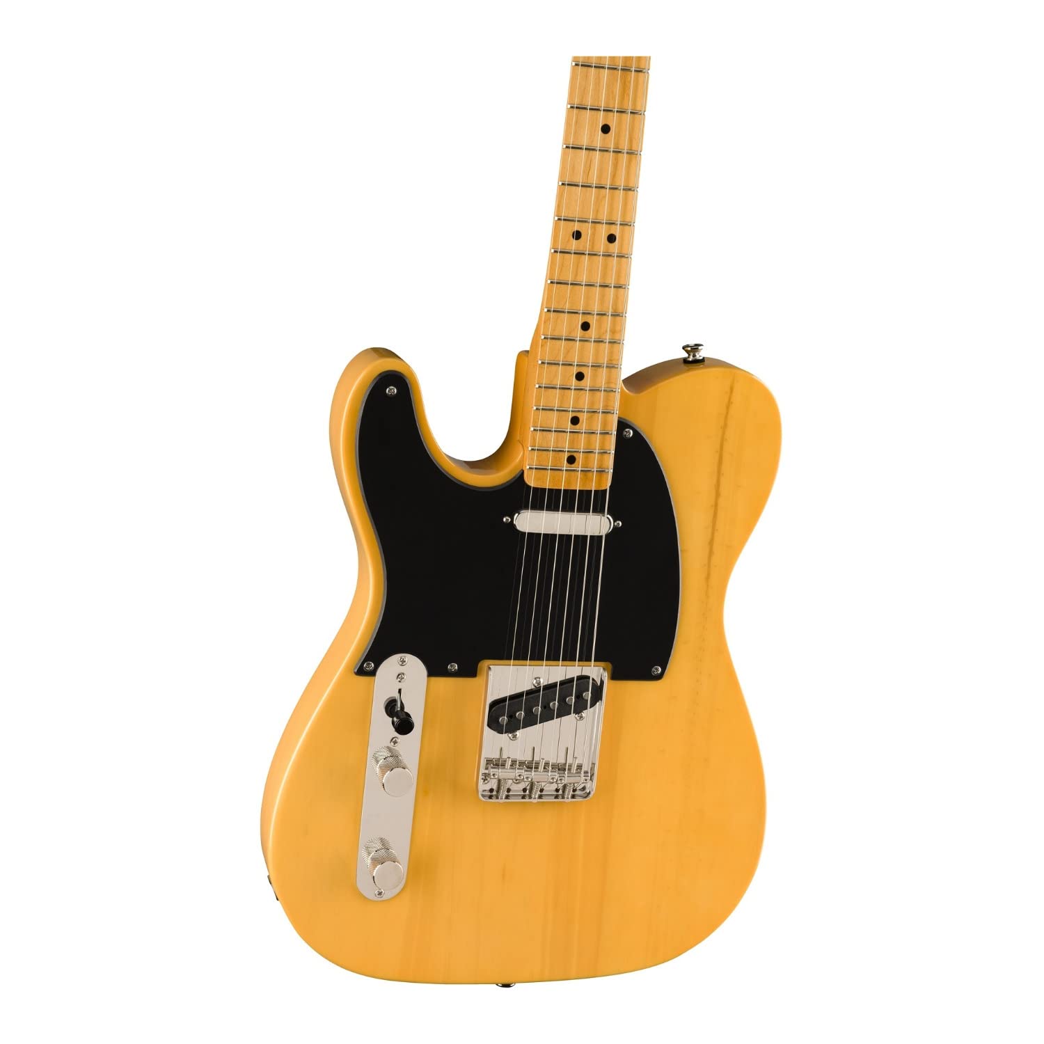 Squier Classic Vibe 50s Telecaster Electric Guitar, Butterscotch Blonde, Maple Fingerboard