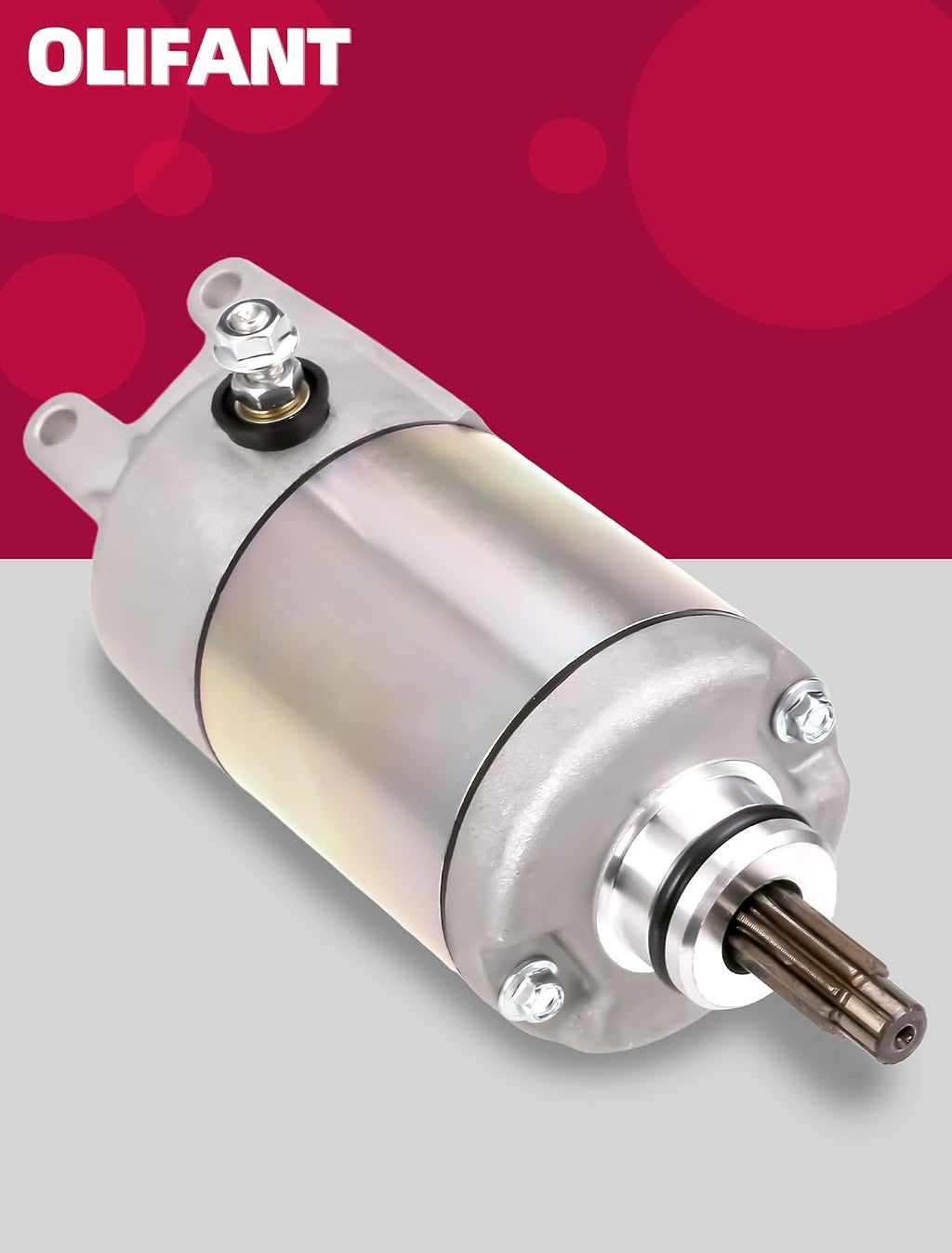 Starter Motor for Honda FourTrax 300 TRX300 TRX300FW ATV 1988-2000 TRX250 1987 ATC250 SX ATC 250 ES Big Red 246cc 31200-HC4-023 31200-HC4-033 SM13213 128000-4400 OLIFANT
