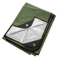 Arcturus Insulated Tarp, Reusable Heavy Duty Thermal Survival Blanket – 60x82in, Reflects 90% Body Heat, Waterproof, Windproof, 3-Layer Design, Reinforced Grommets, Black