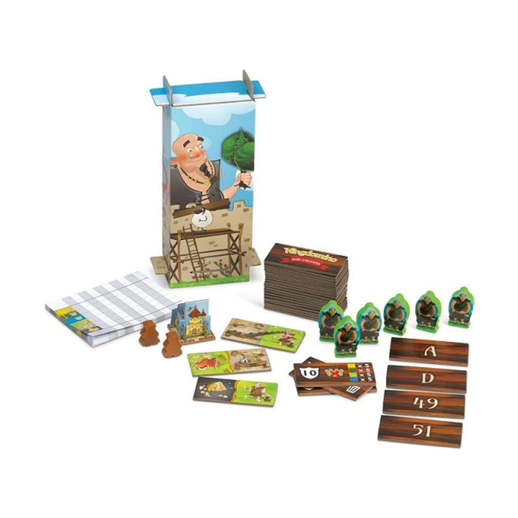 Tabletop Strategy Game, My First Kingdomino, Fun Kids & Adults Family Fantasy Board Game, 2-4 Players, Ages 5+, Dragomino by Blue Orange Games