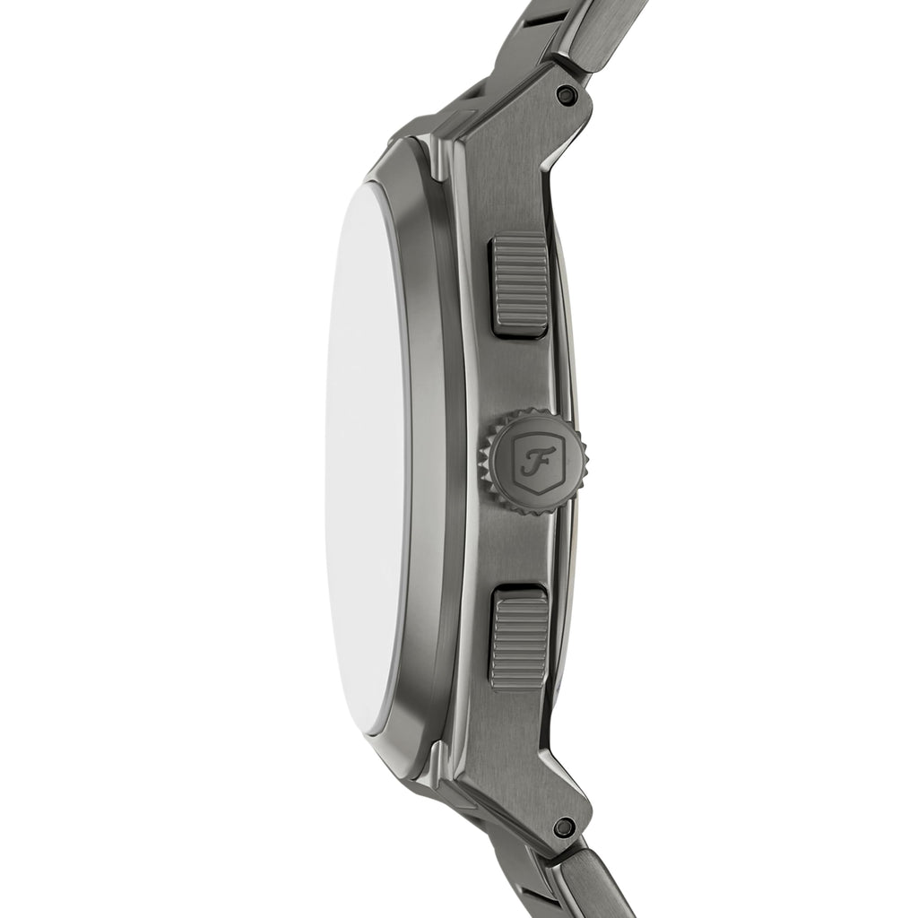 Fossil Men's Everett Quartz Stainless Steel Watch, Three-Hand Watch for Men