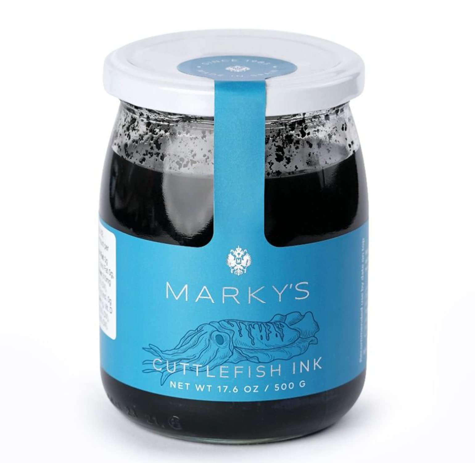 Marky's Cuttlefish Squid Ink Imported from Spain - 17.6 oz / 500 g - Food Coloring Tinta Calamari Squid Ink Pasta
