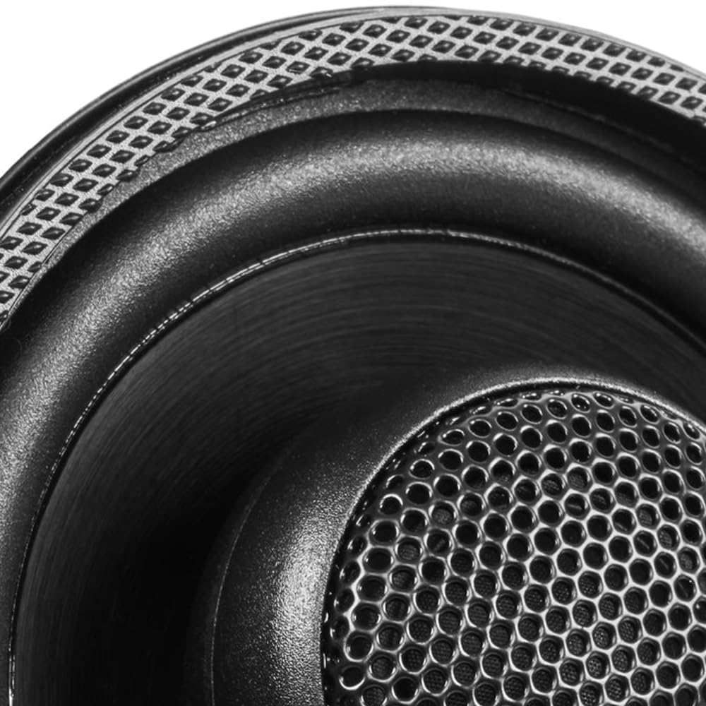 NVX NSP35 3.5" Car Speakers, 200W Max, 70W RMS, 2-Way Coaxial w/Silk Dome Tweeters & Built-in X-Overs, Easy to Install in Cars/Trucks/Doors (Pair)
