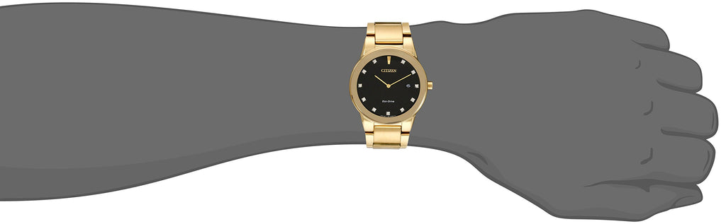 Citizen Eco-Drive Axiom Mens Watch, Stainless Steel