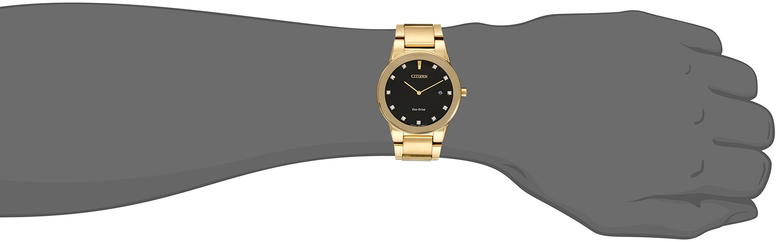Citizen Eco-Drive Axiom Mens Watch, Stainless Steel