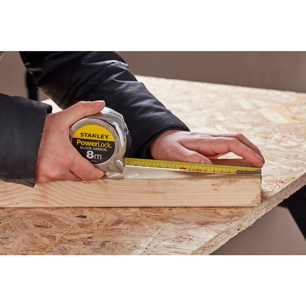 Stanley 33-231 3-Meter x 1/2-Inch Heavy Duty Powerlock Tape Rule With Metal Case