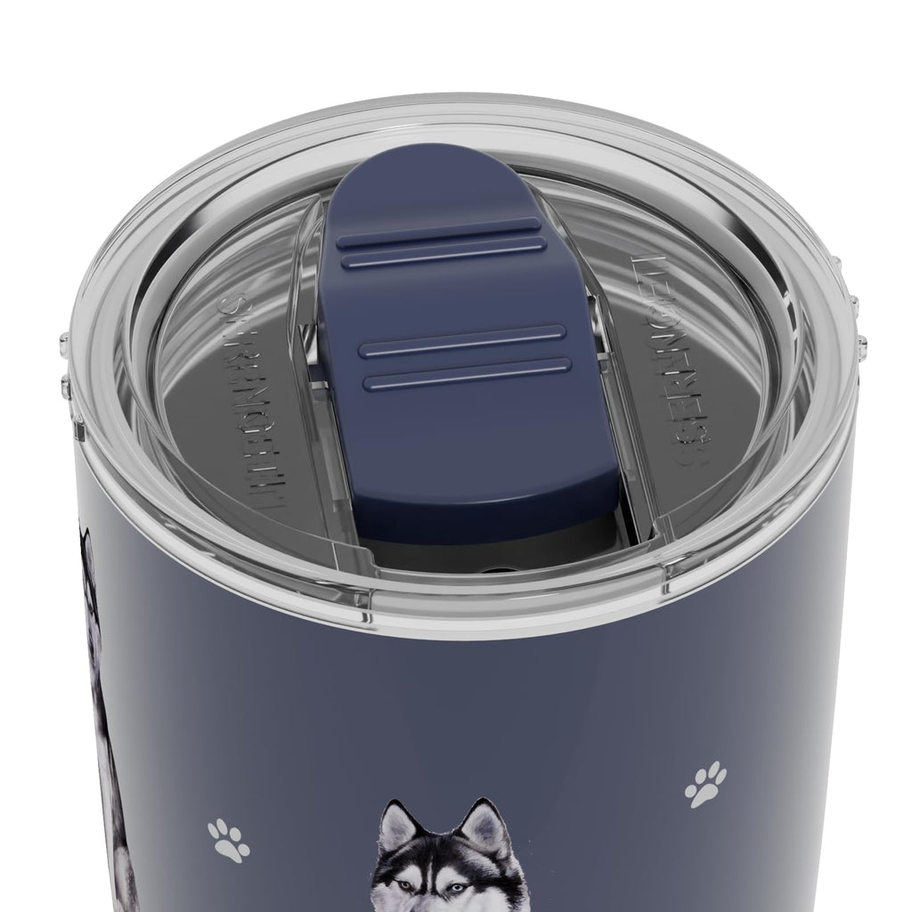 SERENGETI Australian Shepherd 20 Oz. Stainless Steel, Vacuum Insulated Tumbler with Spill Proof Lid - 3D Print - Insulated Travel mug for Hot or Cold Drinks (Australian Shepherd Tumbler)
