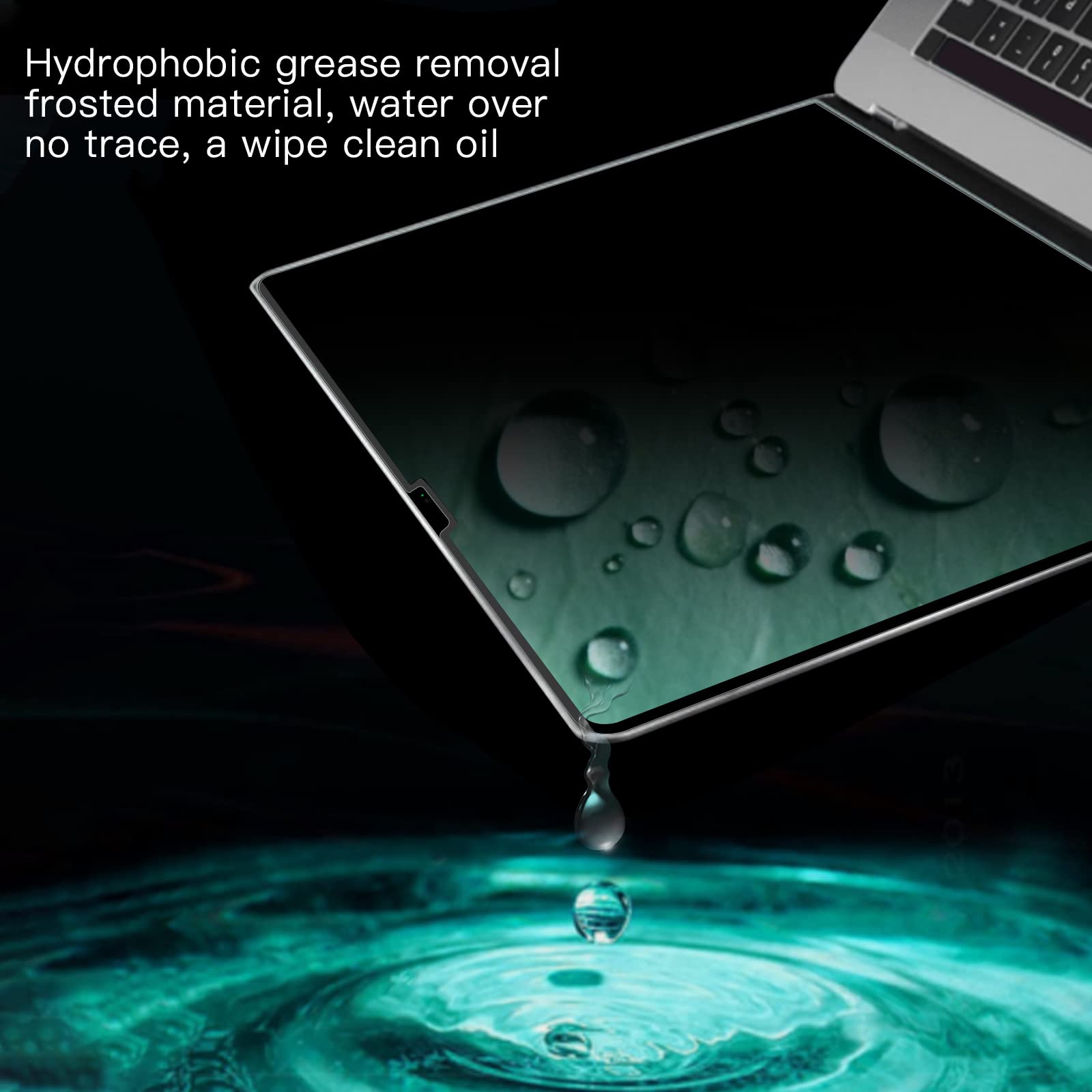 PYS MacBook Air 13.6 Inch Magnetic Privacy Screen for M2 Chip 2022 (A2681) - Removable Anti-Spy Laptop Shield