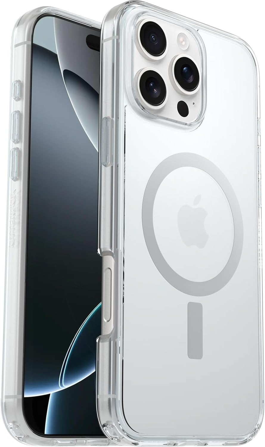 OtterBox iPhone 16 Pro Max Symmetry Series Clear Case - Clear (Ships in polybag, Ideal for Business customers)