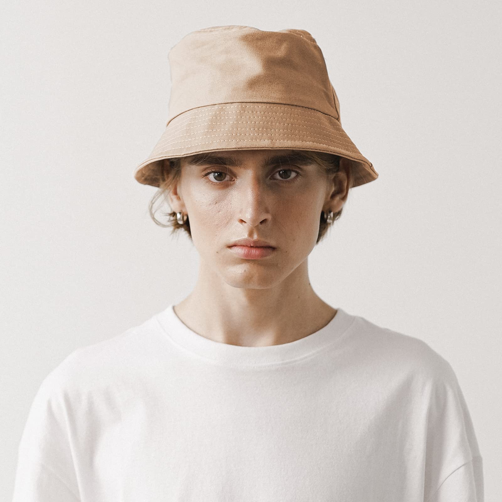 Rosoz 1 & 2 Pack Bucket Hat for Women Men Summer Travel Beach Sun Hat Outdoor Cap Unisex Bucket Hats