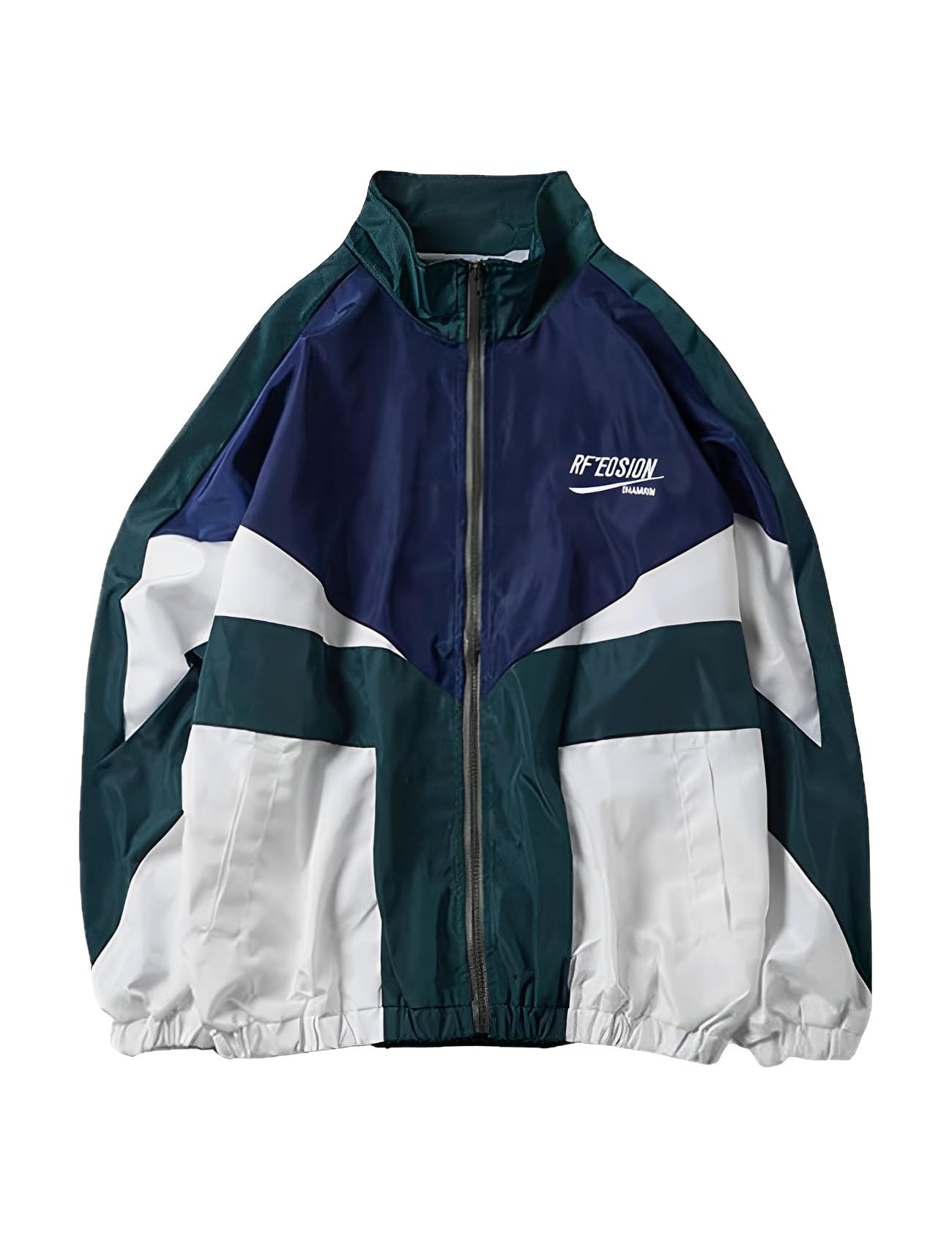 Wyeysyt Women Windbreaker Jacket Y2k Varsity Jackets Oversized Vintage 90s Jacket