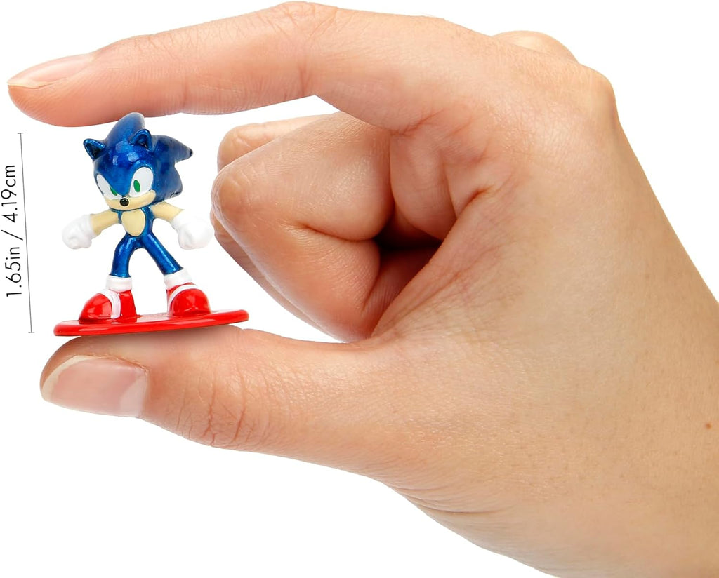 Jada Sonic The Hedgehog Nano Metalfigs 18 Pack Series 2 Die-Cast Figure Set – Includes Sonic, Shadow, Amy Rose, Rouge Toys