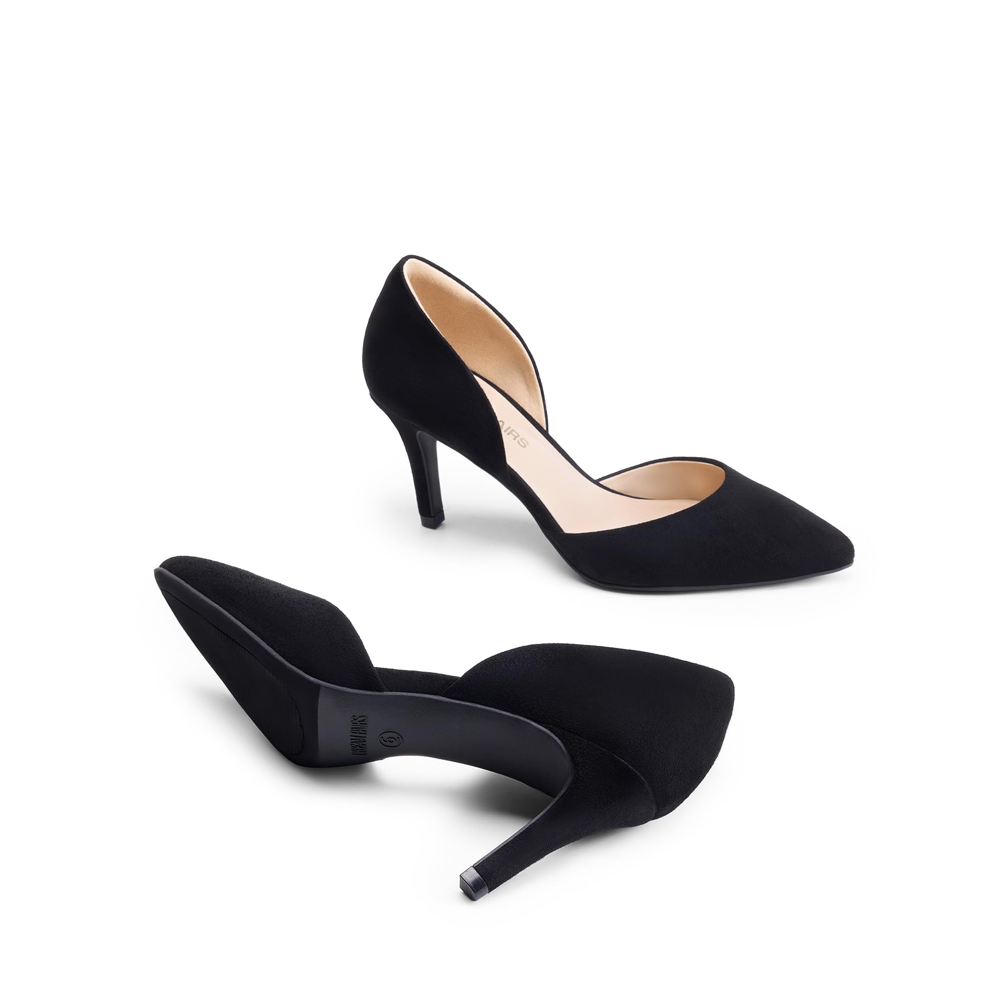 DREAM PAIRS Women's High Heel Closed Toe Pumps