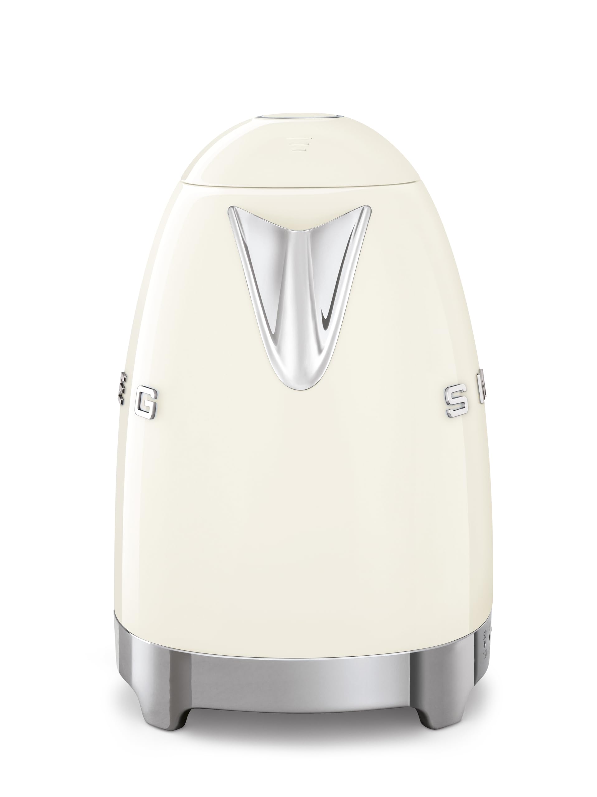 SMEG Variable Temperature Electric Kettle 1.7L (7 Cup), Stainless Steel Tea & Coffee Kettle, Fast Boil, Adjustable Temp 122°F–212°F, Keep Warm, Auto Shut-Off, 360° Base, Retro Style-Black
