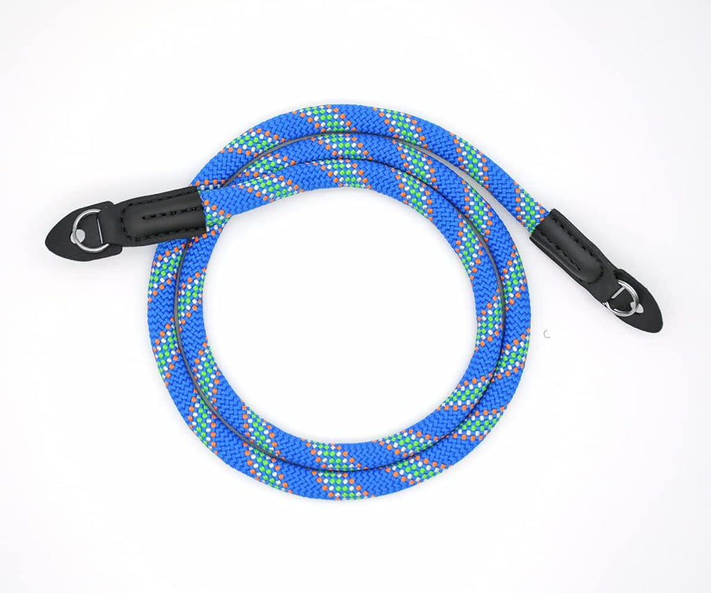 Camera Strap Vintage 100cm Nylon Climbing Rope Camera Neck Shoulder Strap for Micro Single and DSLR Camera.(Black)