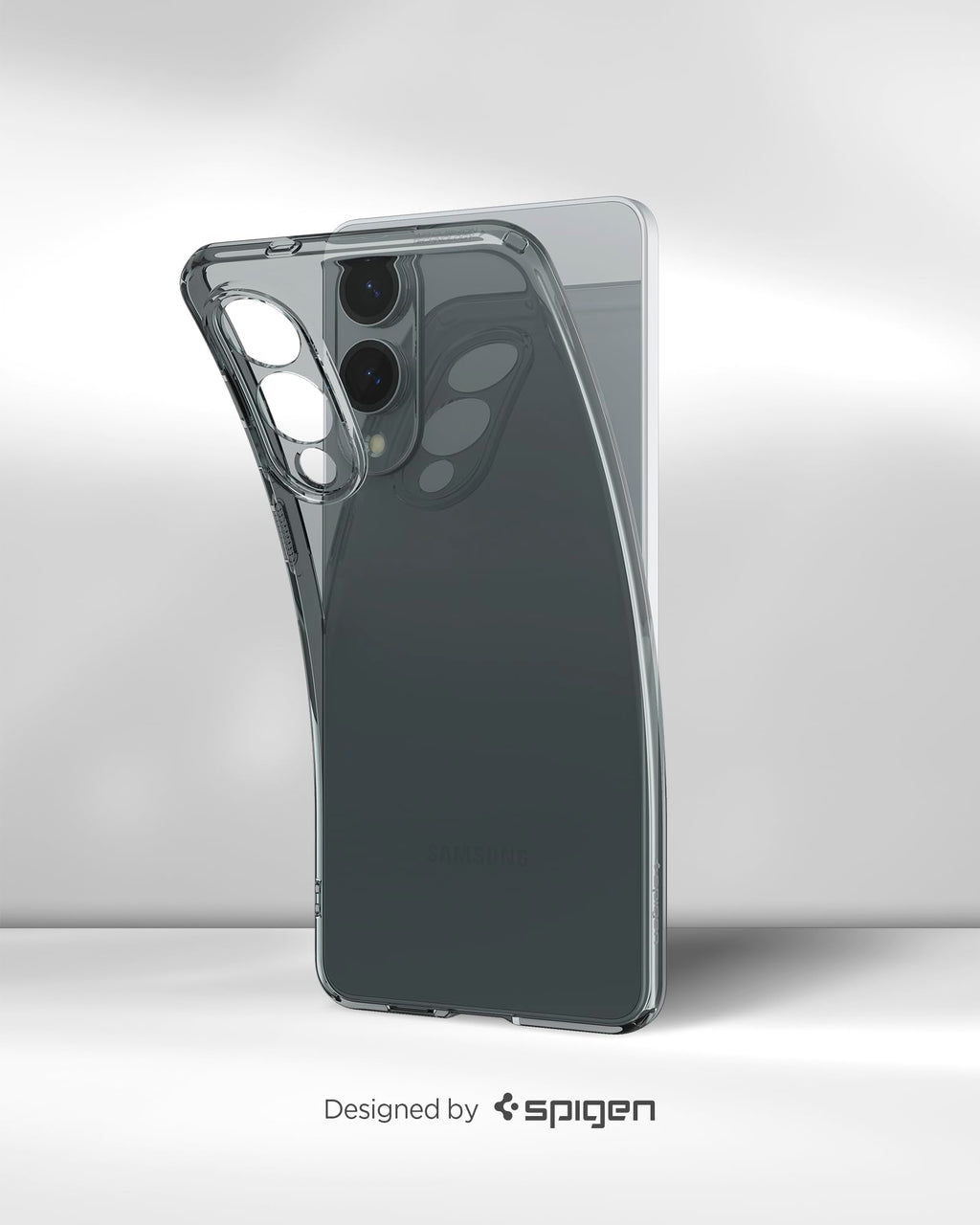 Spigen Liquid Crystal Designed for Galaxy S24 Case (2024) [Military-Grade Protection] - Crystal Clear